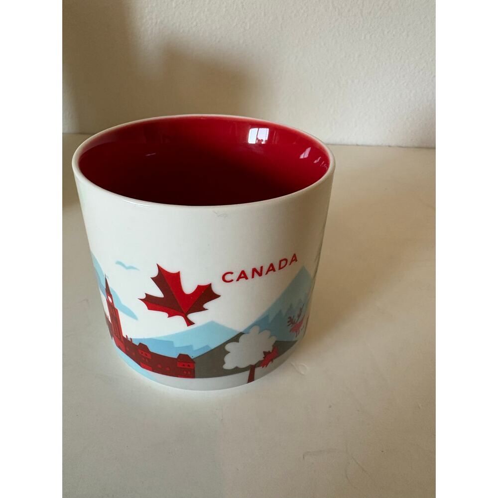 Starbucks " You Are Here " Collection Canada Coffee Mug 14oz 2017 - Picture 4 of 6